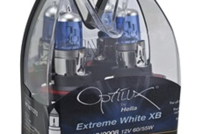 Hella Optilux H13/9008 12V 60/55W XB Xenon White Bulbs (Pair) - Lights