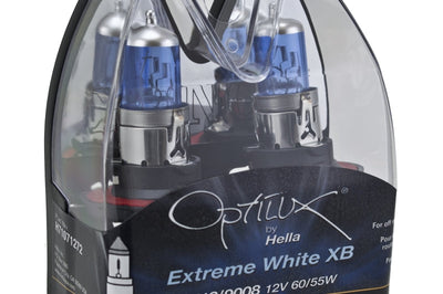 Hella Optilux H13/9008 12V 60/55W XB Xenon White Bulbs (Pair) - Lights