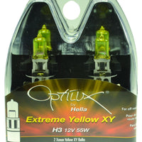 Hella Optilux H3 12V/55W XY Extreme Yellow Bulb - Lights