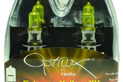 Hella Optilux H3 12V/55W XY Extreme Yellow Bulb - Lights
