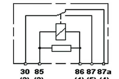 Hella Relay 12V 20/40A Spdt Res Wthr Bkt - Lights