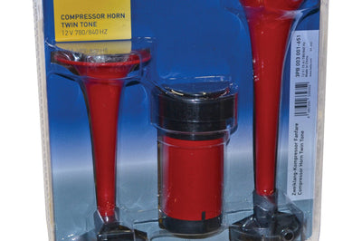 Hella Twin Trumpet Horn Kit 12V 240W 795-800Hz 118dB - Exterior Styling