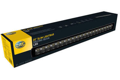 Hella Universal Black Magic 20in Thin Light Bar - Driving Beam - Lights