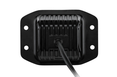 Hella Universal Black Magic 3.2in L.E.D. Cube Kit - Flood Beam (Flush Mount) - Lights