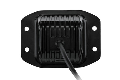 Hella Universal Black Magic 3.2in L.E.D. Cube Kit - Flood Beam (Flush Mount) - Lights