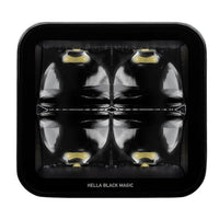 Hella Universal Black Magic 3.2in L.E.D. Cube Kit - Flood Beam (Long Range) - Lights