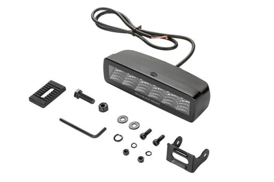 Hella Universal Black Magic 6 L.E.D. Mini Light Bar - Flood Beam - Lights