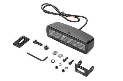 Hella Universal Black Magic 6 L.E.D. Mini Light Bar - Flood Beam - Lights