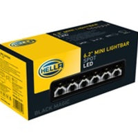 Hella Universal Black Magic 6 L.E.D. Mini Light Bar - Spot Beam - Lights