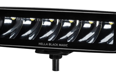 Hella Universal Black Magic 6 L.E.D. Mini Light Bar - Spot Beam - Lights