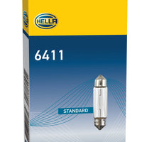 Hella Universal Clear 12V 10W 10x41mm T3.25 Bulb - Lights