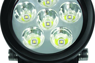 Hella Value Fit 90mm 6 LED Light - PED Off Road Spot - Lights