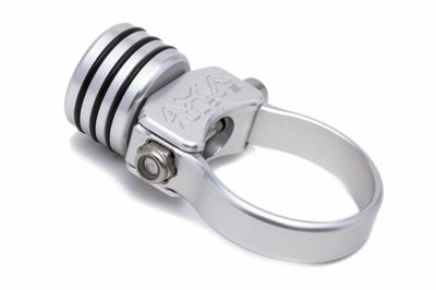 Axia Helmet Air Hose Plug/mount- Silver - Clear - Atv Performance Products