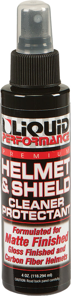 Liquid Performance Helmet & Shield Cleaner Protectant 4 Oz - Harddrive Products