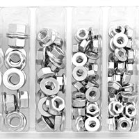 Bolt Hex Nut Assortment 90 Piece Kit - Tires & Wheels