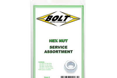 Bolt Hex Nut Assortment 90 Piece Kit - Tires & Wheels