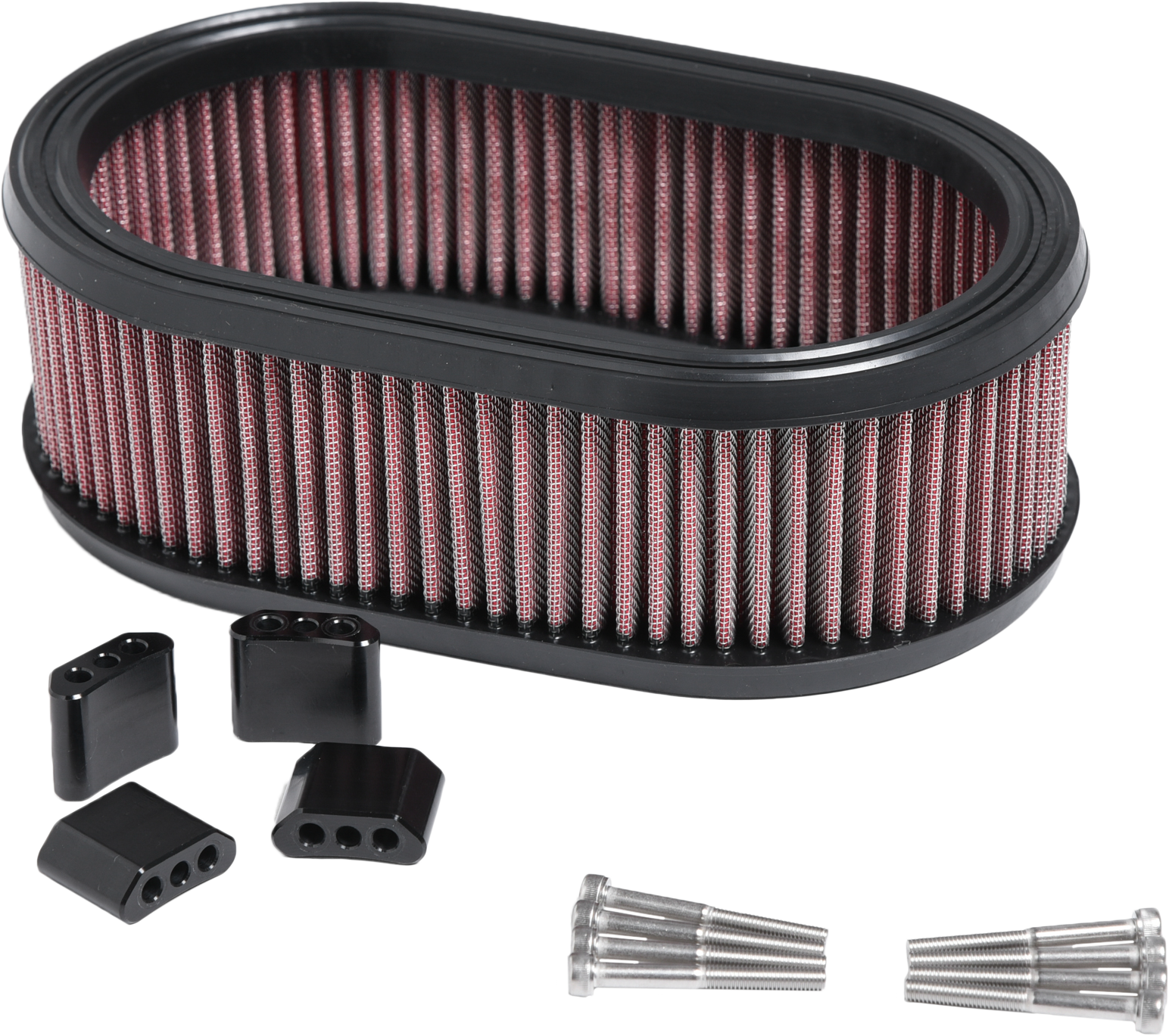Kens Factory Hi Flow Air Filter Nxt Ac Kit Black