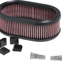 Kens Factory Hi Flow Air Filter Nxt Ac Kit Black