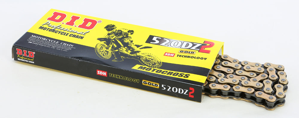 D.i.d Hi-performance 520dz2-120 Racing Chain Gold - Offroad Collection