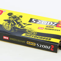 D.i.d Hi-performance 520dz2-120 Racing Chain Gold - Offroad Collection