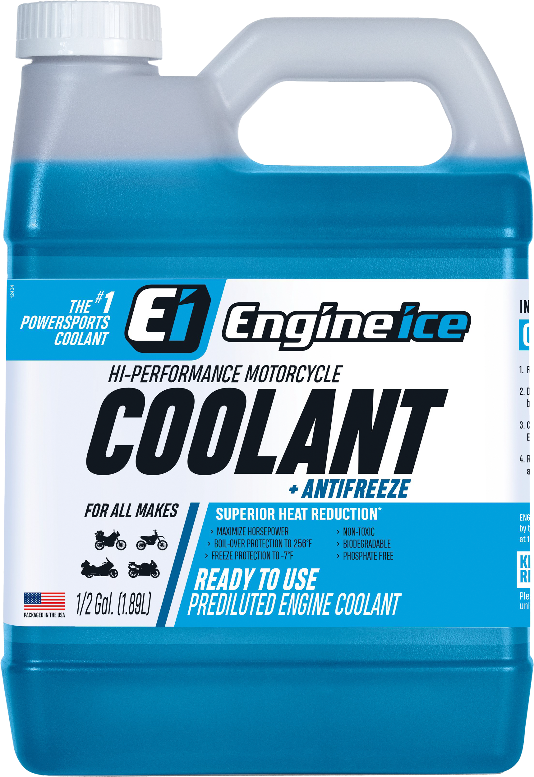 Engine Ice Hi performance Coolant 1/2 Gal Tires & Wheels