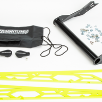 Straightline Hide ’n’ Go Rear Bumper Black/white Black Snowmobile Collection