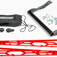 Straightline Hide ’n’ Go Rear Bumper Black/white Black Snowmobile Collection