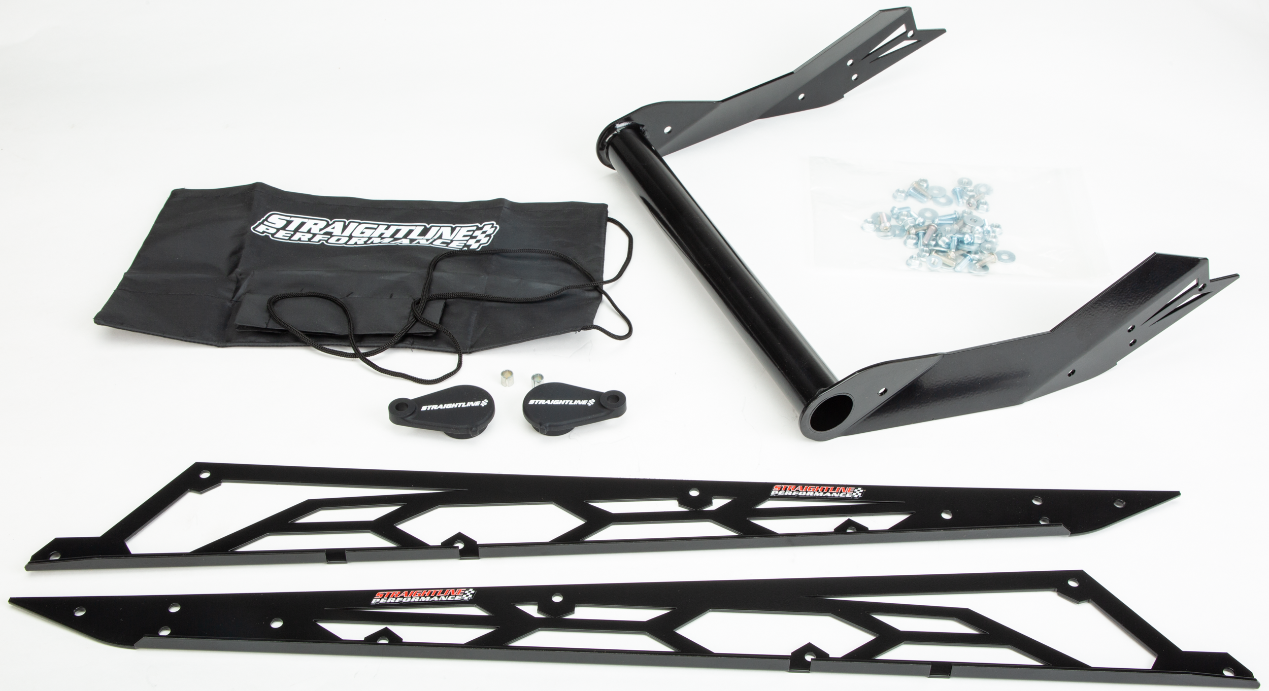 STRAIGHTLINE Hide ’N’ Go Rear Bumper Pol 163’’ Black - Body