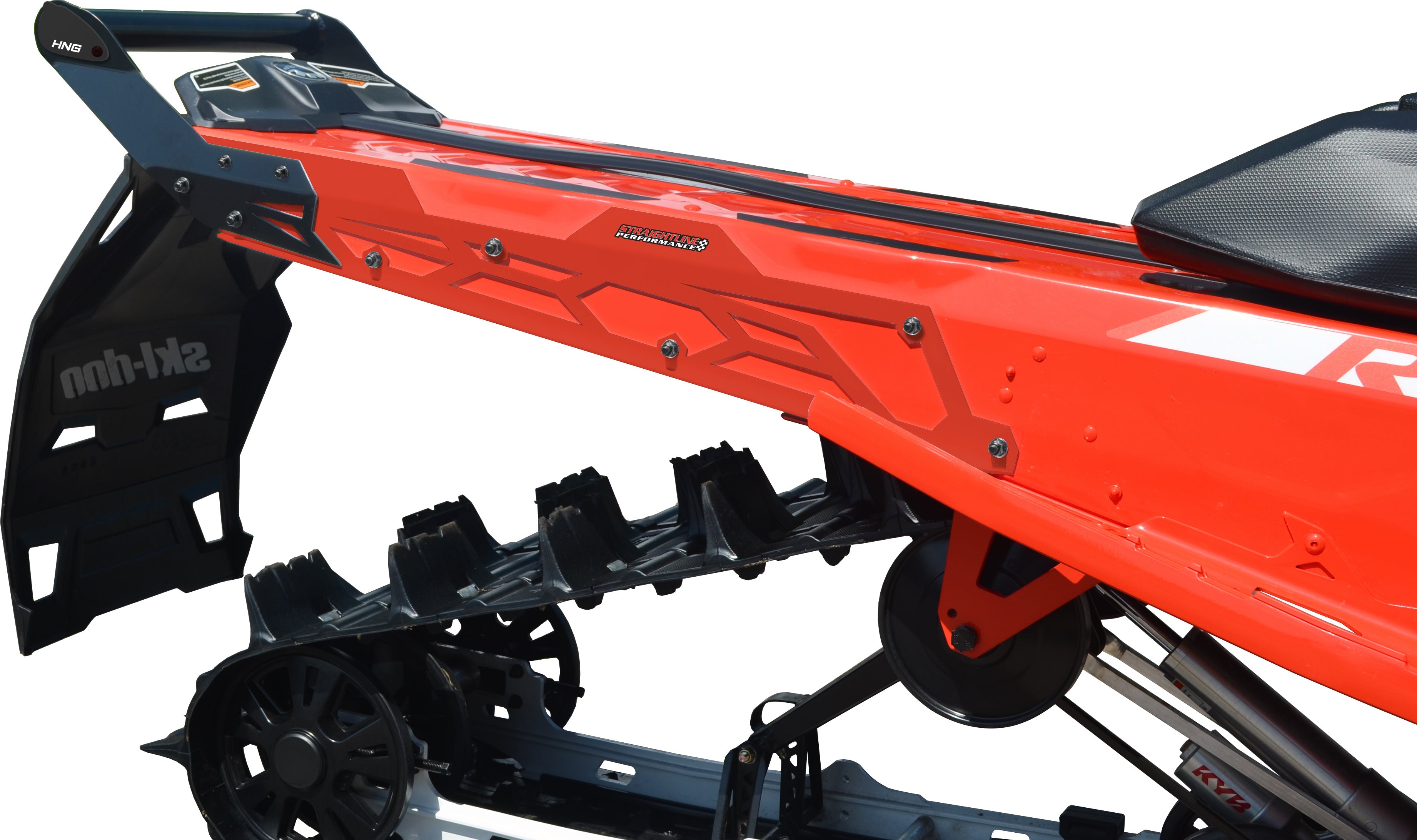 STRAIGHTLINE Hide ’N’ Go Rear Bumper S D 154’’ Red - Body