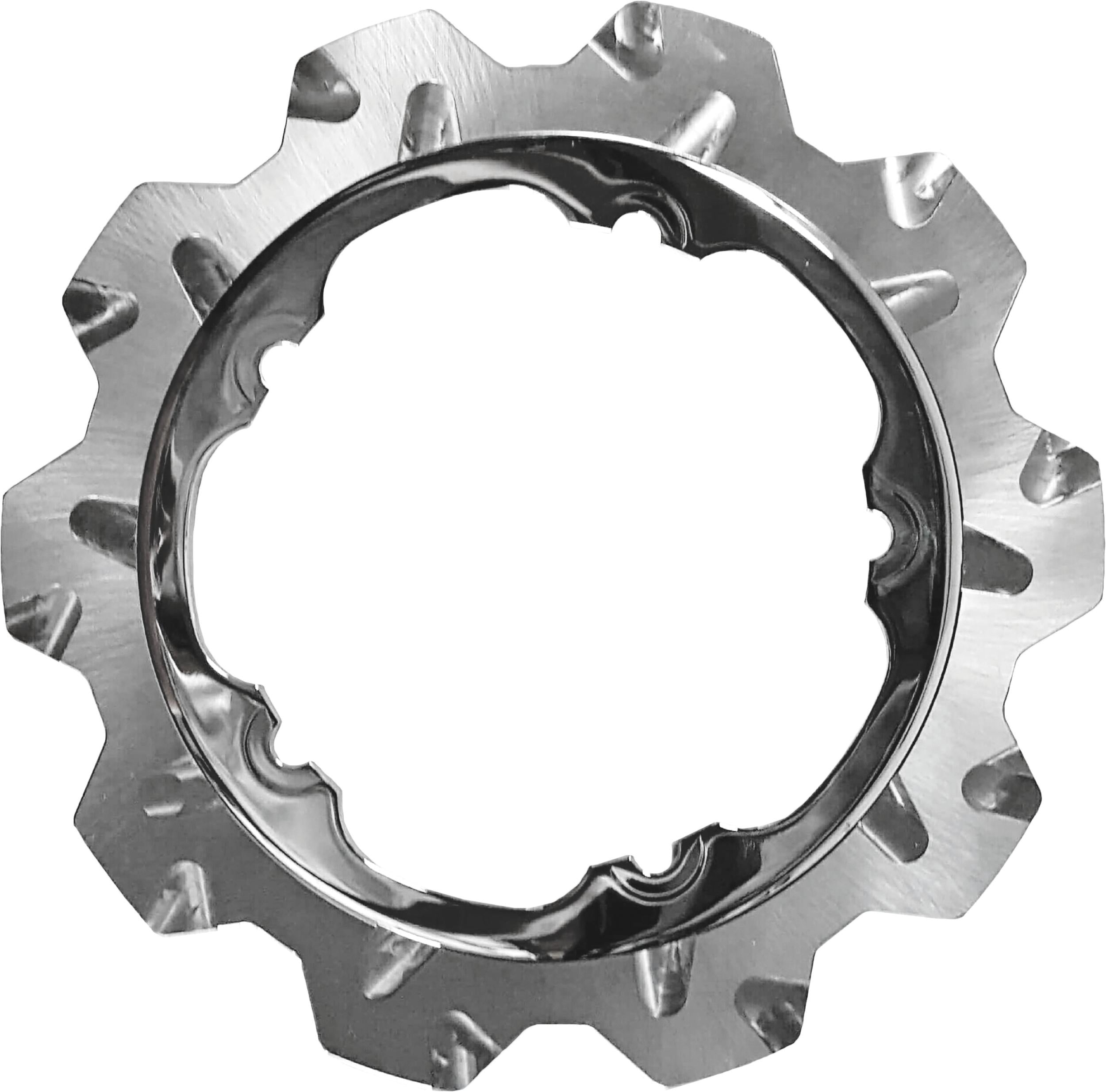 Lyndall Brakes High Carbon Steel Perimeter Rotor Chrome 11.8’’ - Harddrive Products
