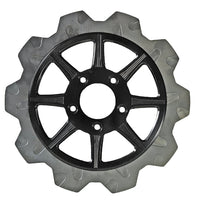 Lyndall Brakes High Carbon Steel Phoenix Front Rotor Black 11.5’’ - Harddrive Products
