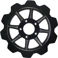 Lyndall Brakes High Carbon Steel Phoenix Front Rotor Black 11.8’’ - Harddrive Products