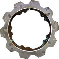 Lyndall Brakes High Carbon Steel Phoenix Front Rotor Chrome 11.8’’ - Harddrive Products