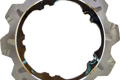 Lyndall Brakes High Carbon Steel Phoenix Front Rotor Chrome 11.8’’ - Harddrive Products