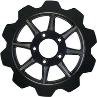 Lyndall Brakes High Carbon Steel Phoenix Rear Rotor Black 11.8’’ - Harddrive Products