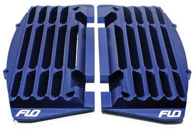 Flo Motorsports High Flow Radiator Braces Blue - Offroad Collection