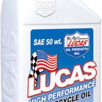 Lucas High Performance Oil 50wt Qt - Harddrive Products