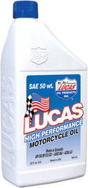 Lucas High Performance Oil 50wt Qt - Harddrive Products