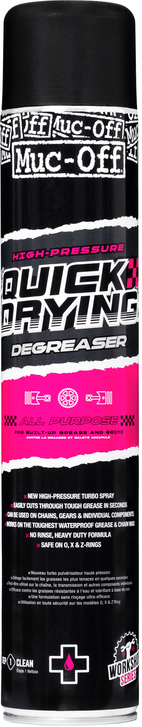 Muc-off High Pressure Chain Degreaser Quick Drying - Harddrive Products