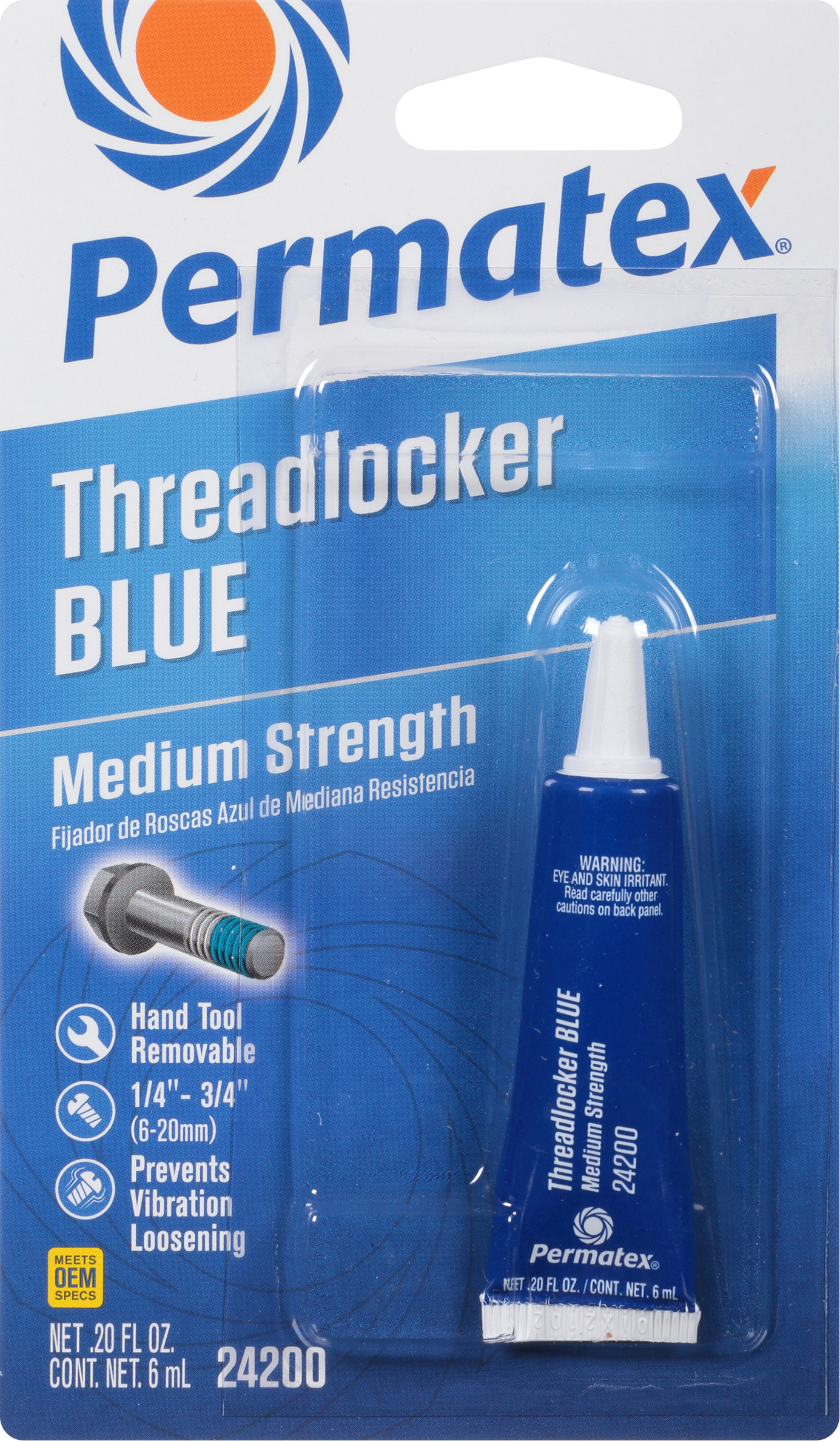 Permatex High Strength Threadlocker Red 36 Ml - Blue - Watercraft Collection