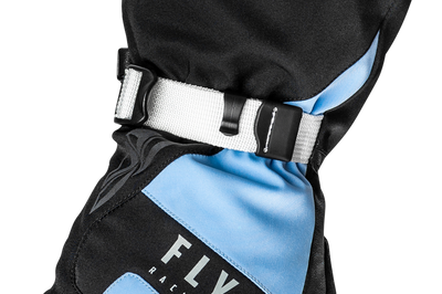 Fly Racing Highland Gloves Black/blue Xs - Apparel Collection