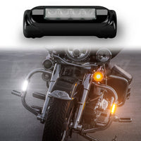Xk Glow Highway Bar Chrome - Black - Street Collection