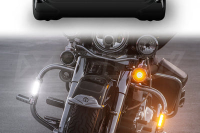 Xk Glow Highway Bar Chrome - Street Collection