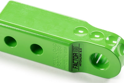 Factor 55 Hitchlink 2.0 Receiver 2’’ Lime Green - Atv Performance Products