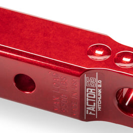 Factor 55 Hitchlink 2.0 Receiver 2’’ Lime Green - Red - Atv Performance Products