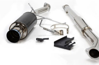 HKS 03-06 Evo Carbon-Ti Cat-back Exhaust - Mufflers & Tips