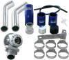 HKS 08 + Evo 10 SSQV4 BOV Kit Includes 2 Polished Aluminum Pipes - Forced Induction