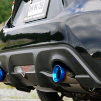 HKS LEGAMAX Sports S-Tail Ti ZN6/ZC6- Burnt Tips - Exhaust Mufflers &
