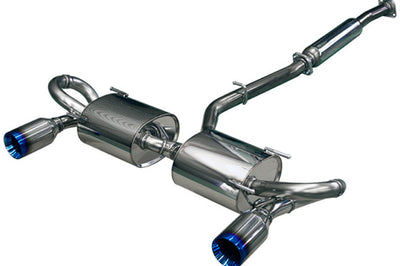 HKS LEGAMAX Sports S-Tail Ti ZN6/ZC6- Burnt Tips - Exhaust Mufflers &