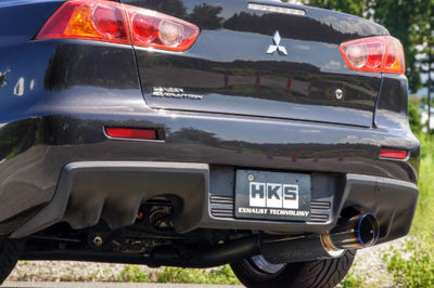 HKS RACING MUFFLER LANCER EVO-X USA - Exhaust Mufflers & Tips